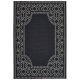 Marina 1247k Black/Ivory Area Rug