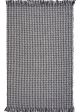 Maui 1341 Grey Houndstooth Area Rug