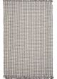 Maui 1342 Ivory/Grey Houndstooth Area Rug