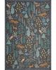 Menagerie MEN-02 Black Area Rug