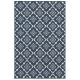 Meridian 5703b Navy/Ivory Area Rug