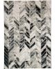 Micah 3048F Black/Gray/Silver Rug