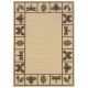 Montego 2266w Ivory/Brown Area Rug