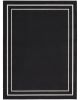 Nourison Essentials NRE02 Black Ivory Rug