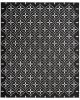 Nourison Essentials NRE04 Black Ivory Rug