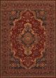 Old World Classic Kerman Medallion Burgundy Rug