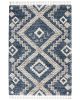 Oslo Shag OSL02 Denim Blue Area Rug