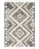 Oslo Shag OSL02 Grey/Ivory Area Rug