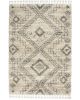 Oslo Shag OSL02 Ivory/Grey Area Rug