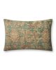 Clay PAR0002 Teal/Terracotta 13''x21'' Pillow