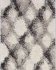 Phoenix 6961 Ivory Grey Diamonds Area Rug