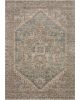 Priscilla PRL-04 Blue/Bark Area Rug