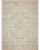 Priya PRY-08 Bone/Bluestone Area Rug