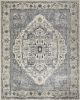 Quarry QUA18 Ivory Navy Area Rug