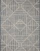 Rainier RAI-03 Denim/Ivory Area Rug