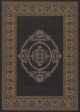 Recife Antique Medallion Black/Cocoa Area Rug