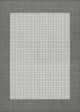 Recife Checkered Field Grey/White Area Rug