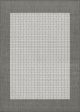 Recife Checkered Field Grey/White Area Rug