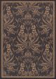 Recife Garden Cottage Black/Cocoa Area Rug