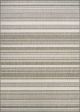 Recife Gazebo Stripe Champ/Taupe Area Rug
