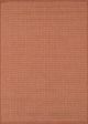 Recife Saddlestitch Terra Cotta/Natural Area Rug