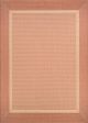 Recife Stria Texture Natural/Terra Cotta Rug