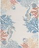 Seaside SDS03 Ivory/Multi Area Rug