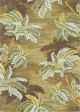 Sparta 3102 Moss Palm Trees Area Rug
