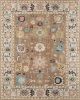 Springfield 8A45F Tan/Ivory/Blue Area Rug