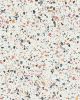 Tazzo White Honed Porcelain Terrazzo Tile