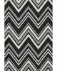 The Reserve TR17 Black Area Rug