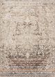 Theia THE-05 Taupe/Brick Area Rug