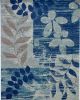 Tranquil TRA01 Navy/Light Blue Area Rug