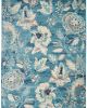Tranquil TRA02 Turquoise Area Rug