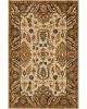 Victoria VK-02 Ivory/Dk Taupe Area Rug