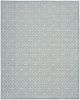 Washable Charm WCH03 Blue Ivory Area Rug