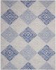 Whimsicle WHS18 Grey Blue Area Rug