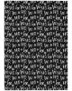 Wonderland WN22 Black Area Rug