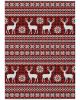 Wonderland WN28 Red Area Rug