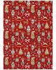 Wonderland WN35 Red Area Rug