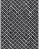 York YO1 Black Area Rug