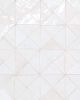 Zagora Neige Blanc Glossy Glazed Ceramic Triangle Mosaic Tile