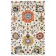 Zahra 75502 Ivory/Orange Area Rug