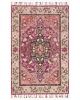 Zharah ZR-05 Raspberry/Taupe Rug