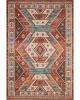 Zion ZIO-05 Red/Multi Area Rug