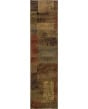 Hudson 36g Green/Red Area Rug