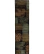 Hudson 4878b Blue/Brown Area Rug