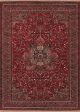 Kashimar All Over Center Medallion Antique Red Area Rug