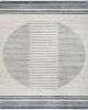 Astra Machine Washable ASW05 Ivory Blue Rug