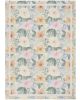 Botanical Washables BOT01 Ivory Multicolor Area Rug